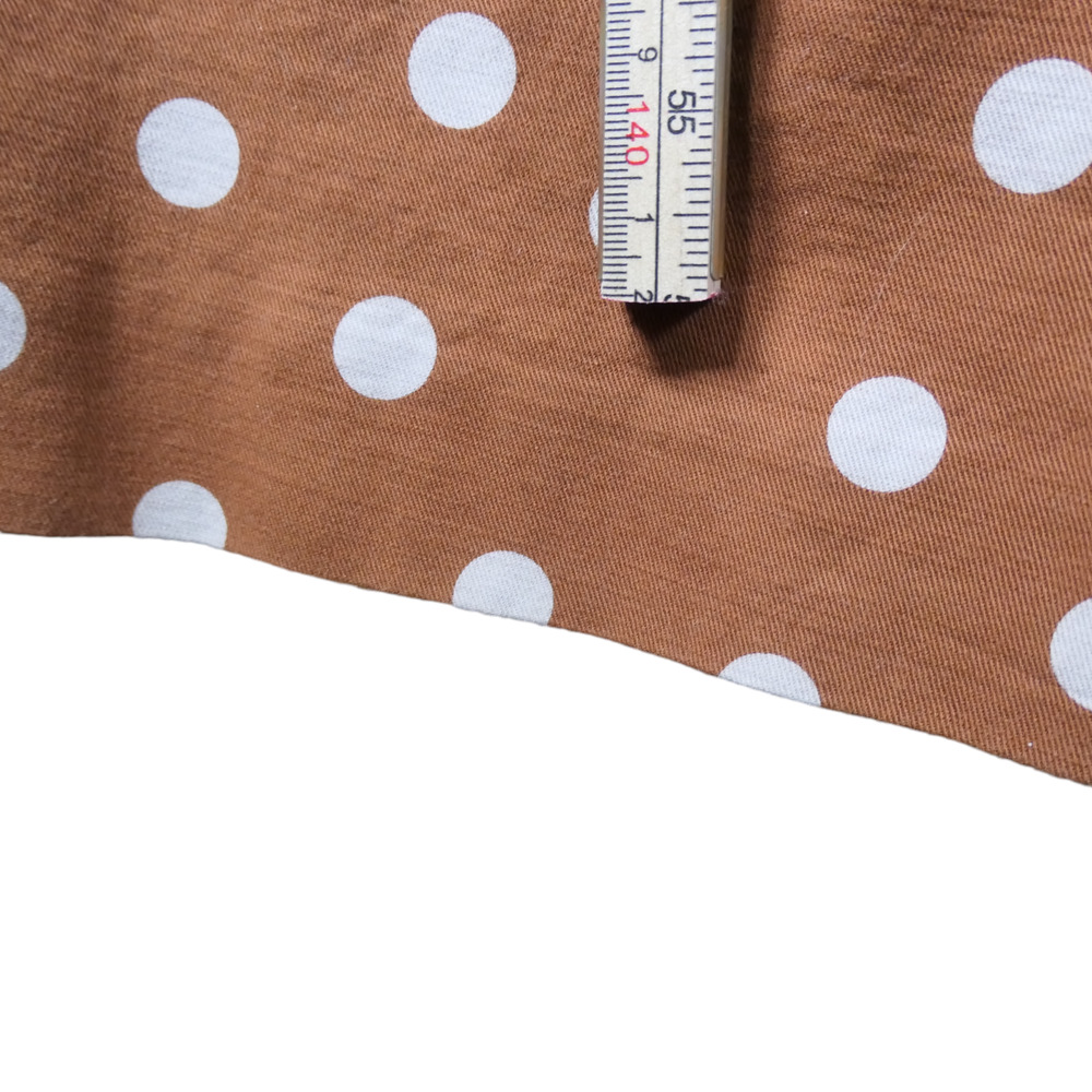 Anthropologie Orange Polka Dot Jumpsuit - Picture 9 of 14